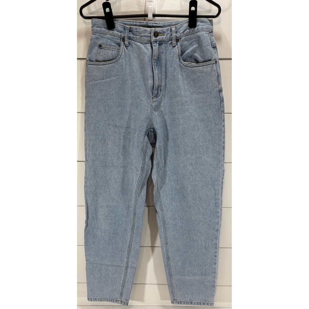 Vintage Liz Claiborne High Waisted Mom Jeans Light Wash Liz Wear Size Petite 12